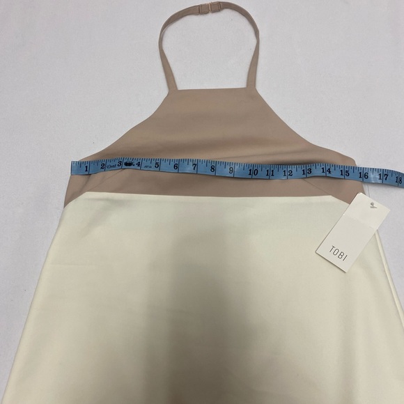 Tobi city girl color block halter dress small NWT - Picture 4 of 10